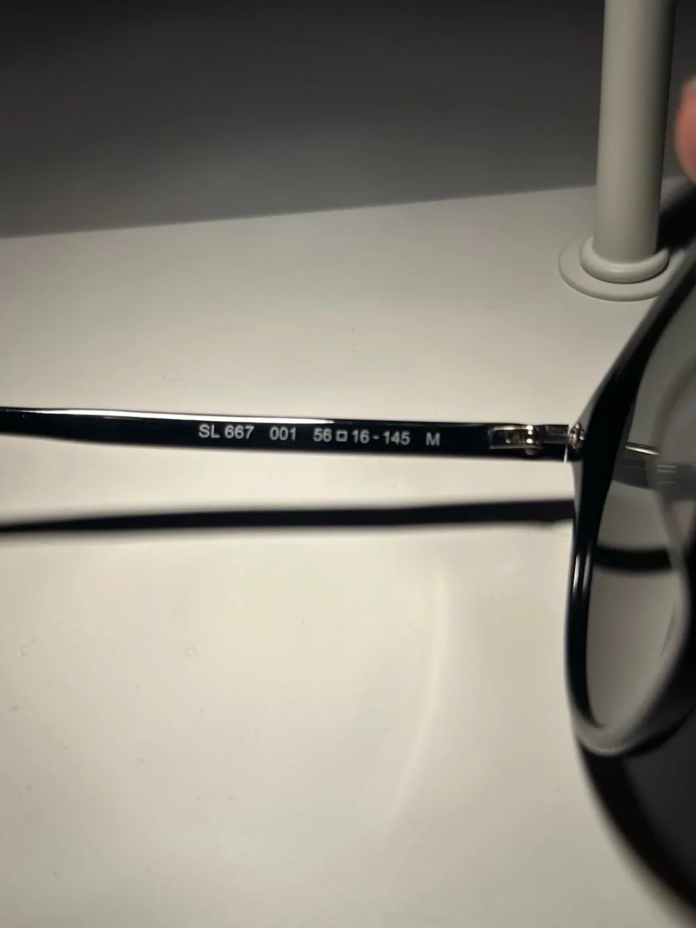 Saint Laurent SL 667 Black Sunglasses 56mm NWOT